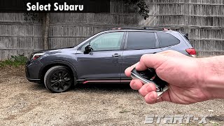Start-X Remote Start Install, Select Subaru PTS