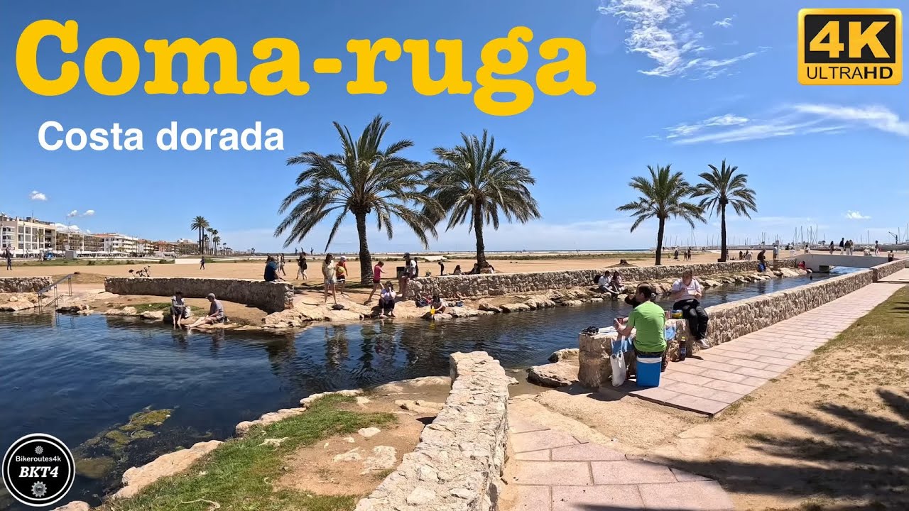 Comarruga 🌞🏖️🌊 | Costa Dorada 4k | Tarragona | Cataluña