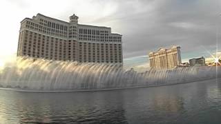 видео Танцующий фонтан Белладжио (Bellagio) в Лас-Вегасе