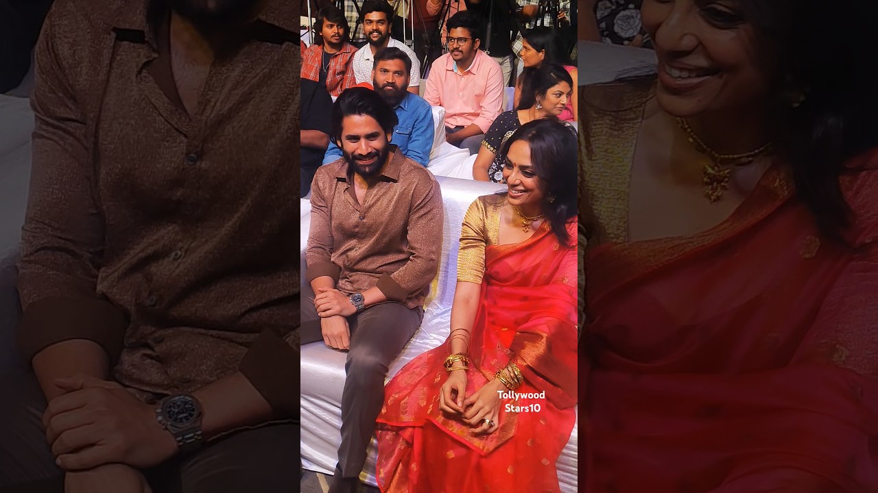 Naga Chaitanya & Sobhita Dhulipala At Thandel Movie Succes Meet
