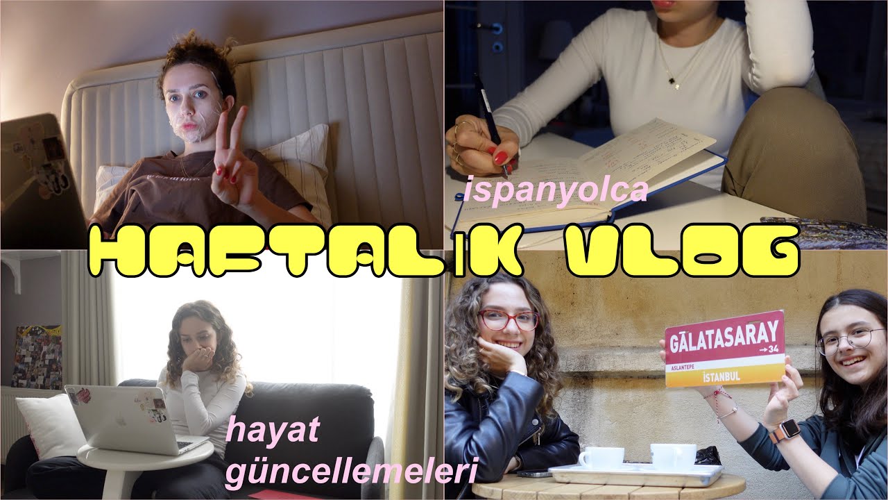 HAFTALIK VLOG | Dukan Birası,Anneanne Evi♥️,Ofis,İspanyolca…🫣