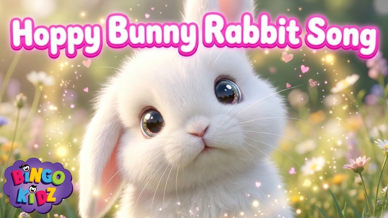 Hoppy Bunny Rabbit Song – Fun Nursery Rhymes & Kids Songs for Toddlers ...