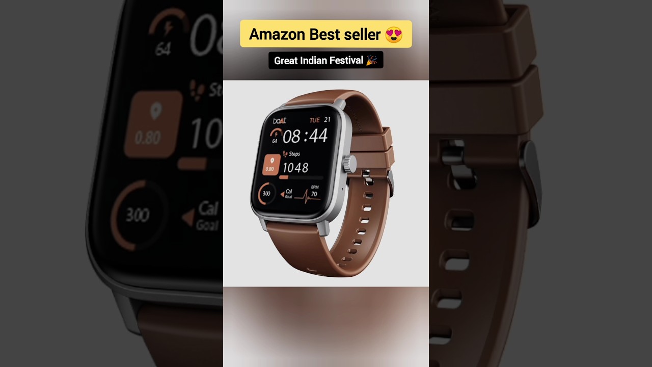 Boat Wave Call 3 Smartwatch 1.83” HD Display with Animated Watch Faces; BT Calling, Functional