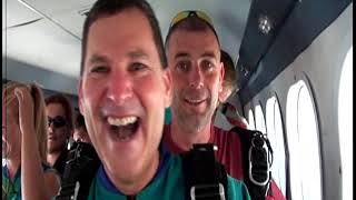 2011 Skydiving with Jeff & Heather celebrate Heathers birthday Sypherhills Florida first time diving