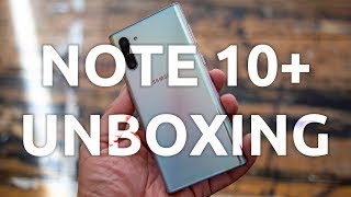 Ausgepackt: Samsung Galaxy Note10+ im ersten Unboxing