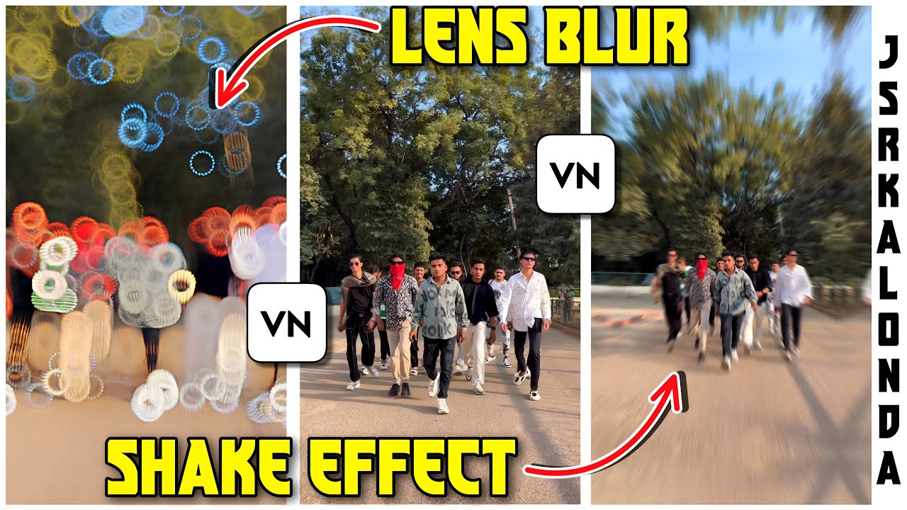 Jeb Main Tha Chillar Instagram Trending Video Editing in VN App || Lens Blur Effect in VN App