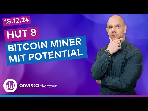 Bitcoin Miner sind momentan ähnlich stark gefragt wie der Bitcoin. Hut 8 gehört dazu!