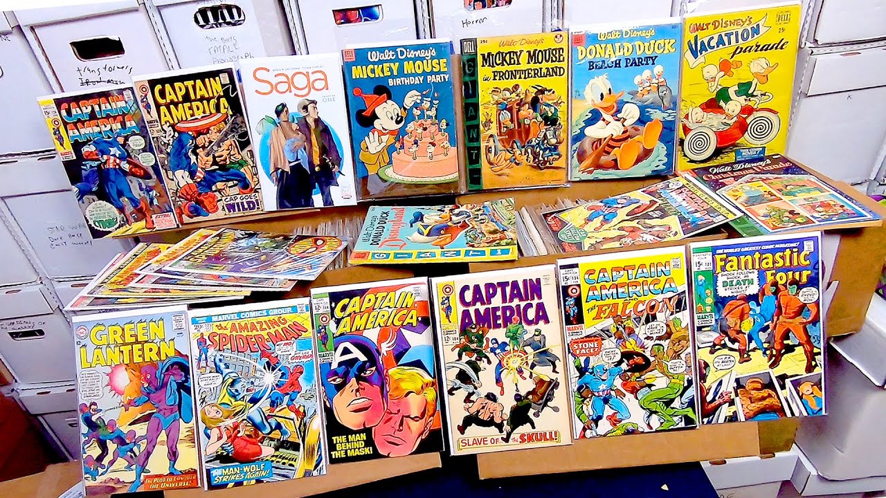 6000 Comic Book Collection Haul (Silver Age, Golden Age, Bronze Age