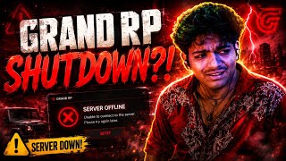 GRAND RP SHUTDOWN?! 😱 | GTA 5 #gtalive #grandrp