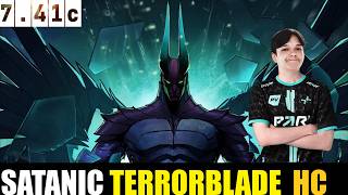 🤯SATANIC[TERRORBLADE] HC 7.41c- DOTA 2 HIGHEST MMR MATCH#dota2gameplay  #dota2    #dotapit