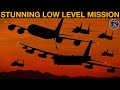 1991 gulf war first low level b52 bombing raid in history  dcs reenactment