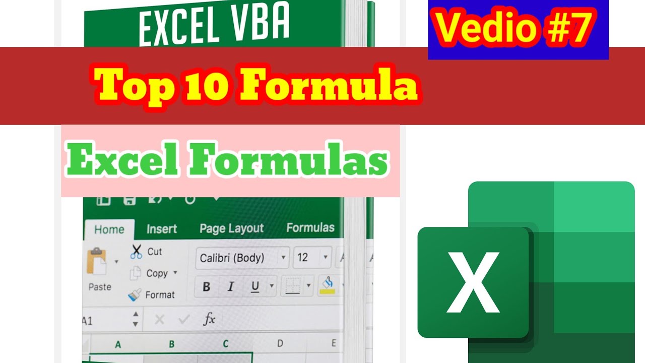 Part 7 Next Top 10 excel formulas  | Excel tips and tricks 