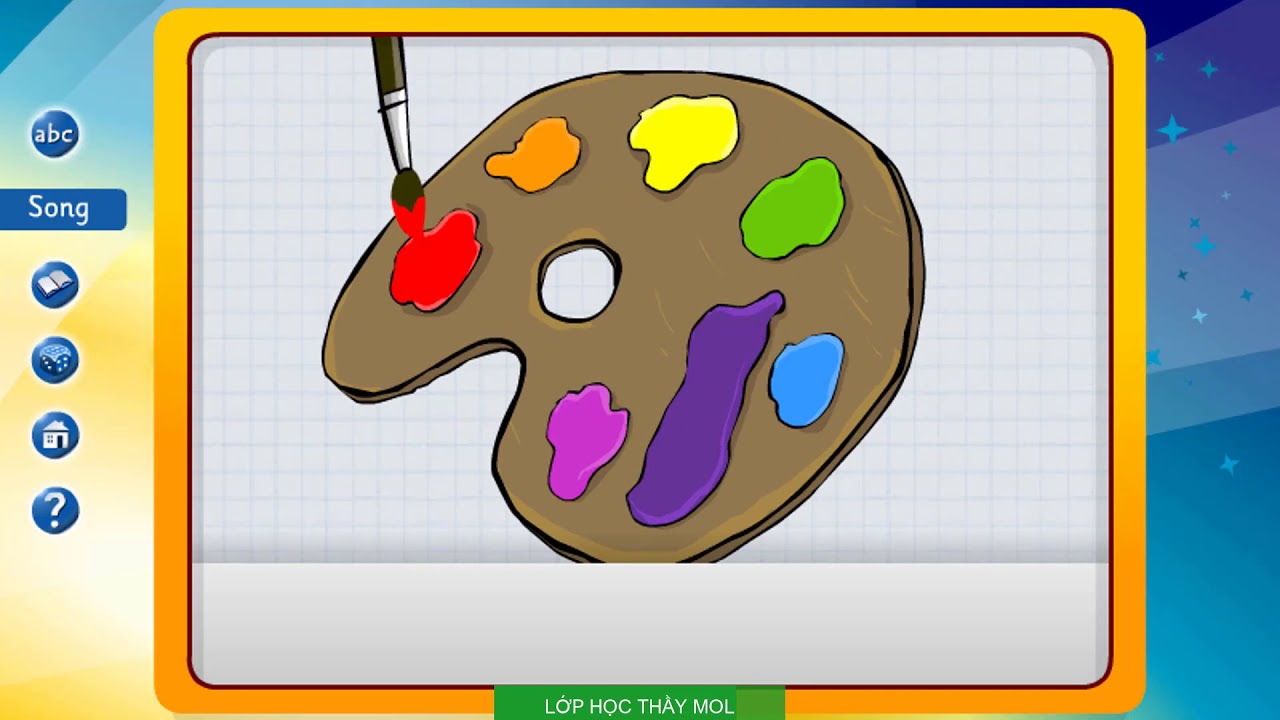 Cambridge English STARTERS Word List  COLOURS