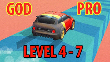 Gear Race 3D - Games All Levels Gameplay Android,iOS New Level 4 - 7 | Reho 3D