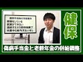 【健康保険・年金】在職中の傷病手当金と老齢年金の支給調整について教えてください