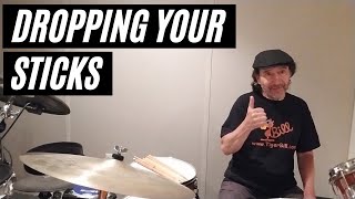 Drum Lessons: Dropping your sticks, a good thing?