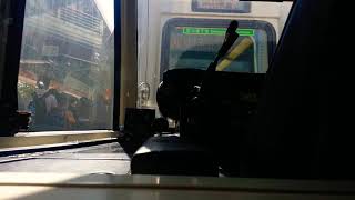 輕鐵507(第一期列車1049+1014)由蔡意橋站至屯門市中心站