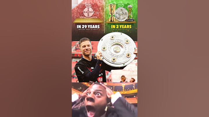 Xabi Alonso Engraved Himself As Bayer’s Leverkusen Biggest Hero In the History Of Club🥺😱🤯