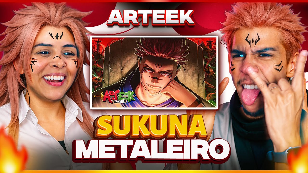 OKABE ft. VIC: The King of The Power (Sukuna) - Jujutsu Kaisen | Arteek | [Casal Jounin React] 🔥