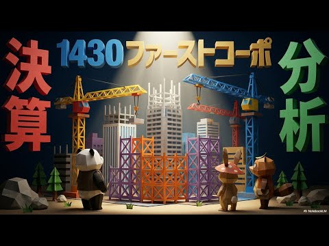 【決算分析】ファーストコーポ（1430）