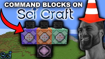 Scicraft 420: Getting a Command Block in Vanilla Survival