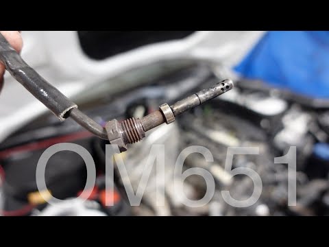 Mercedes W212 | How To Replace Temperature Sensor OM651