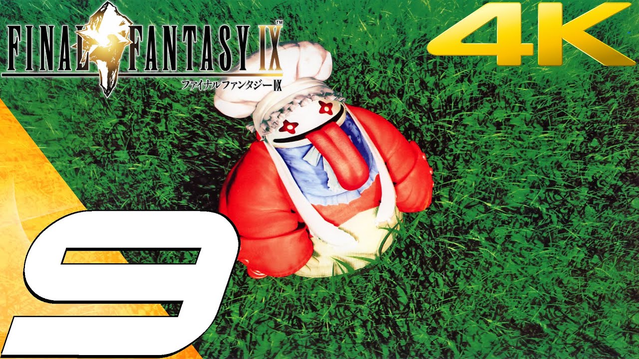 Final Fantasy IX HD - Gameplay Walkthrough Part 9 - Quina & Burmecia [4K 60FPS]