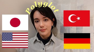 Polyglot speaking FLUENTLY in 4 languages | Japanese,Turkish,English,German🇯🇵🇹🇷🇩🇪🇺🇸🇬🇧