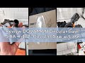 Review DOVAMAN Circular Saw, 5.8A 4-1/2" Circular Saw w/Laser, Metal Auxiliary Handle, 6 Blades (4½"