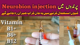 Neurobion Injection Benefits In Birds Neurobion Ke Fayde Aur Nuksanat Aamir Rajpoot Aseels