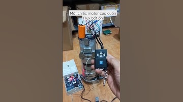 Một chiếc motor cửa cuốn bất ổn - Phụ kiện cửa cuốn chính hãng 0904855851