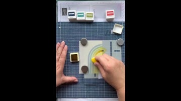 NEW Layering Retro Lines Stencil 🌈