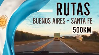 ⭕️Rutas Argentinas 👉🏻 500km ✅ Buenos Aires 👉🏻 Santa Fe (Capital) 🚘