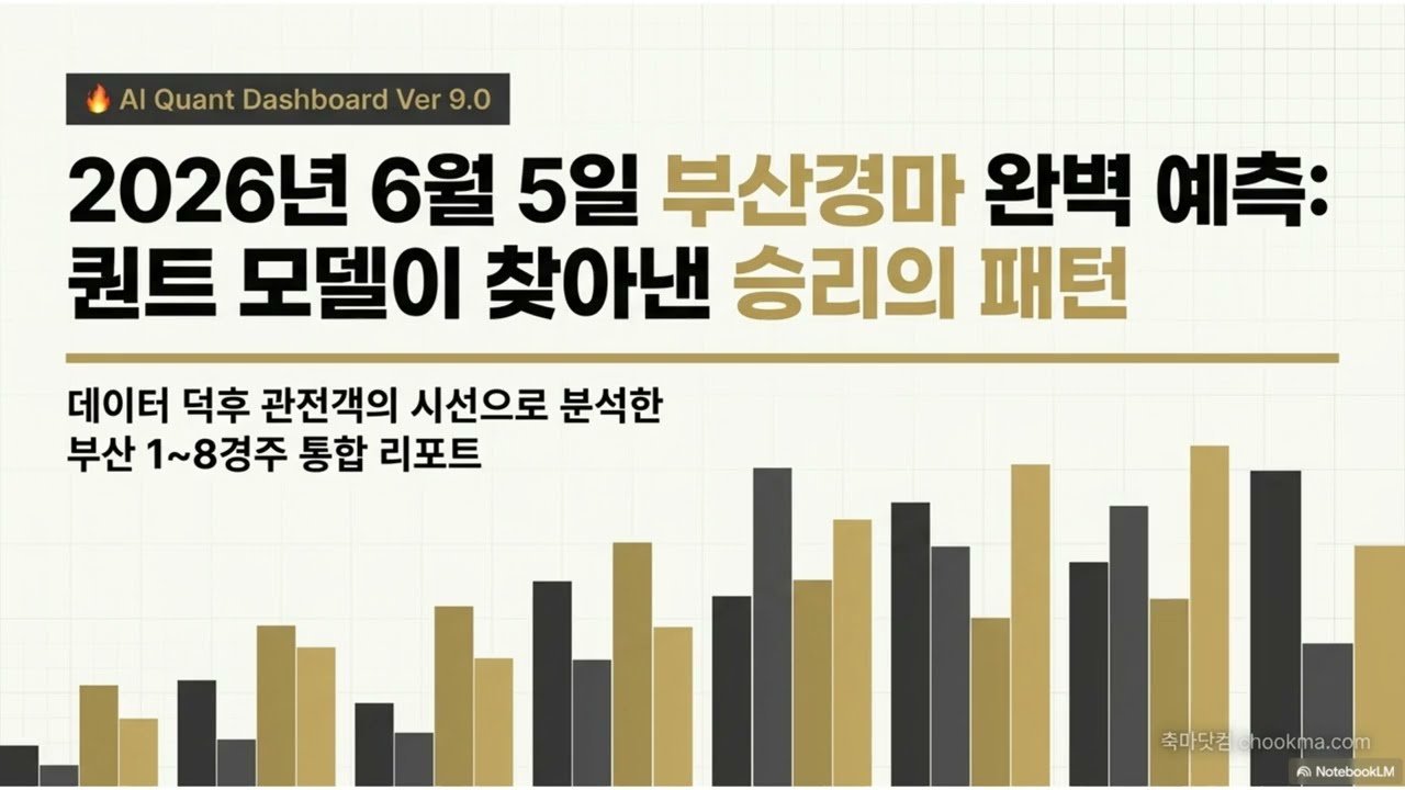 6월5일 경마예상❇️렛츠런파크부산경남🔥금요경마예측📊족집게데이터