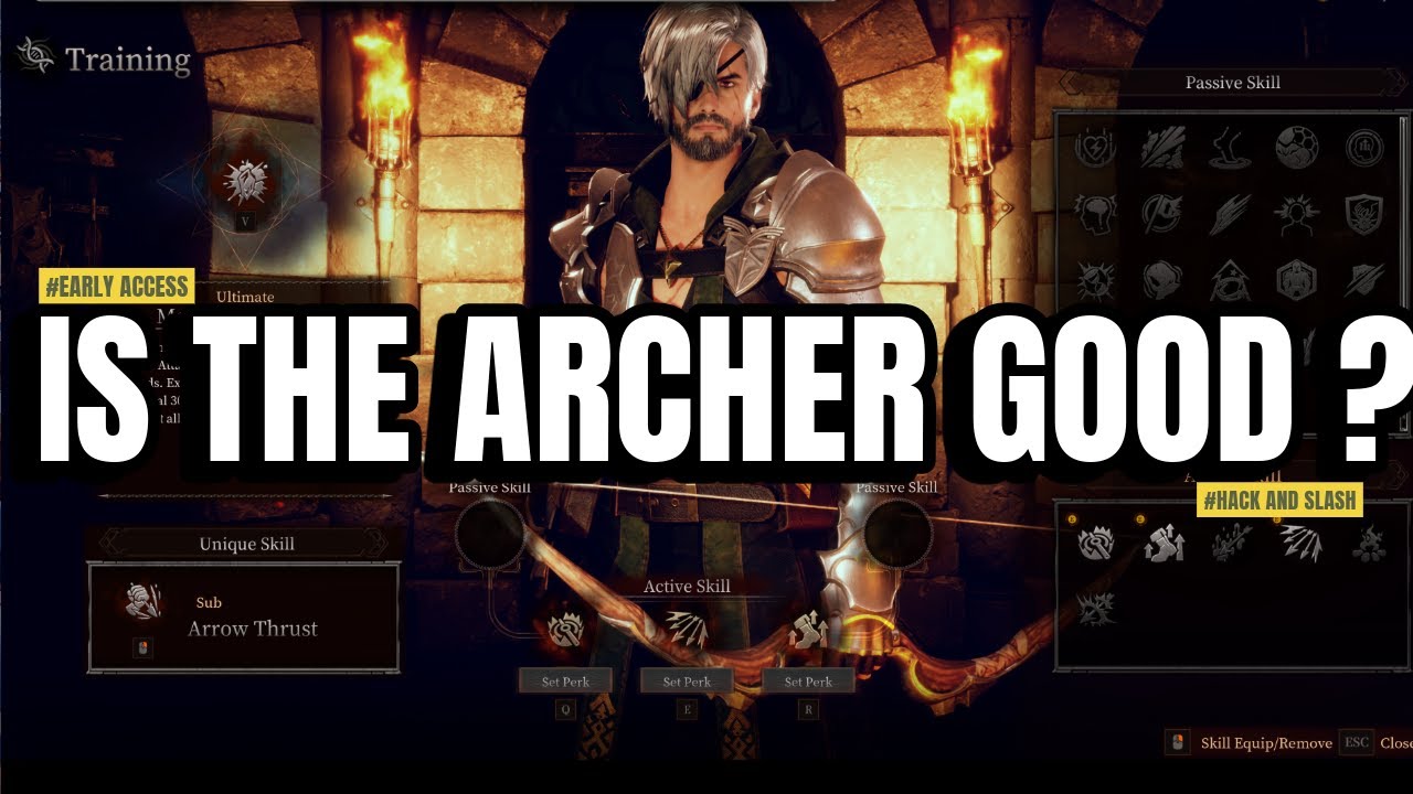 Archer Class First Look | Dungeon Stalkers