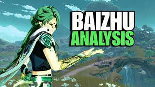 Baizhu Is Better Than You Think | Baizhu Pre - Release Analysis | Genshin Impact 3.6