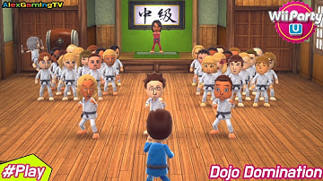 Wii Party U - Dojo Domination  ( Standard Mode, Eng Sub ) Player Chung