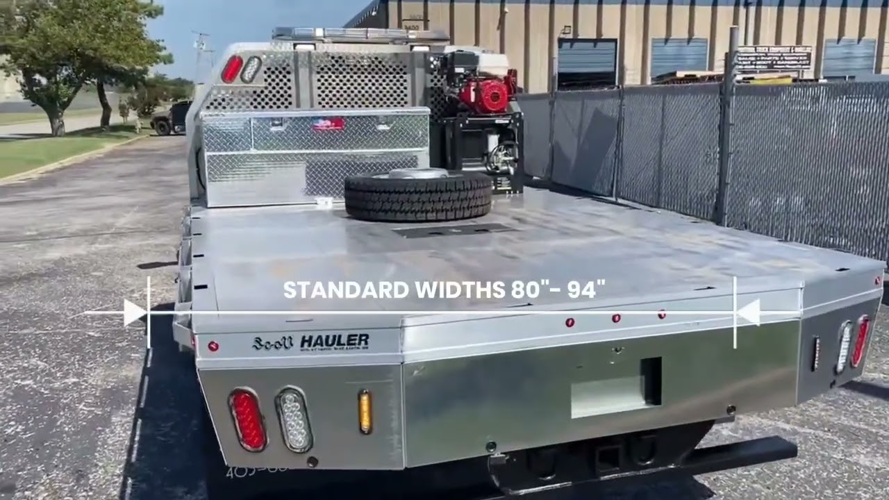 CUSTOM BUILT ALUMINUM TAFCO SCOTT HAULER - DODGE DURAMAX DIESEL CHASIS