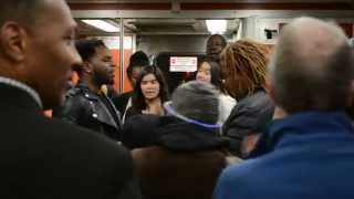 Party train on the MBTA Fairmount Line