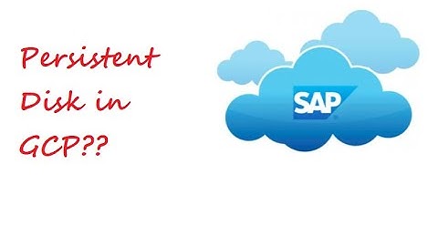 Persistent Disk in GCP