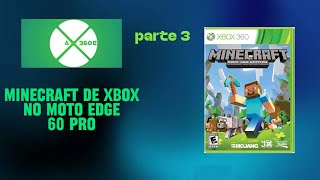 Ax360e 1.15 - Minecraft Xbox 360 edition no Moto Edge 60 Pro #ax360e #android 