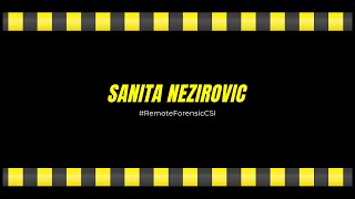 Sanita Nezirovic (Uni of Derby) - Work Based Learning for Forensic Science Students