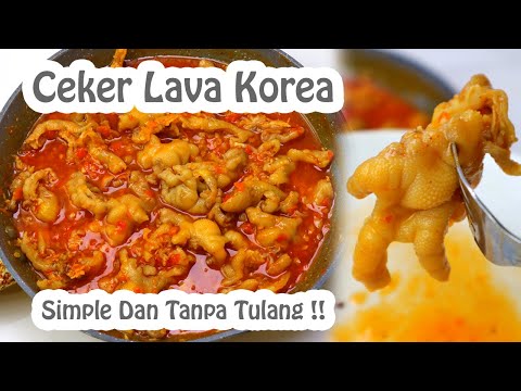 Resep Ceker Ayam Korea