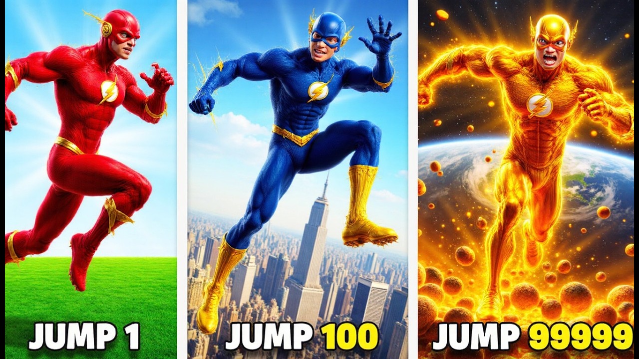 Flash Upgrades With EVERY JUMP In GTA 5!