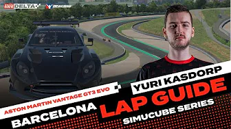 iRacing Lap Guide: Aston Martin Vantage GT3 EVO at Barcelona