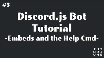Discord Bot Coding with Discord.js - [3] Embeds and the Help Command