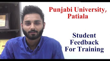 Punjabi University Patiala - Student Feedback For Industrial Training
