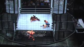 WWE 2k14 Elimination Chamber : Cm punk Vs Daniel Bryan Vs Ryback Vs Cody Vs Jericho Vs Henry