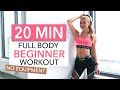 20 MIN FULL BODY WORKOUT - Beginner Version // No Equipment I Pamela Reif image