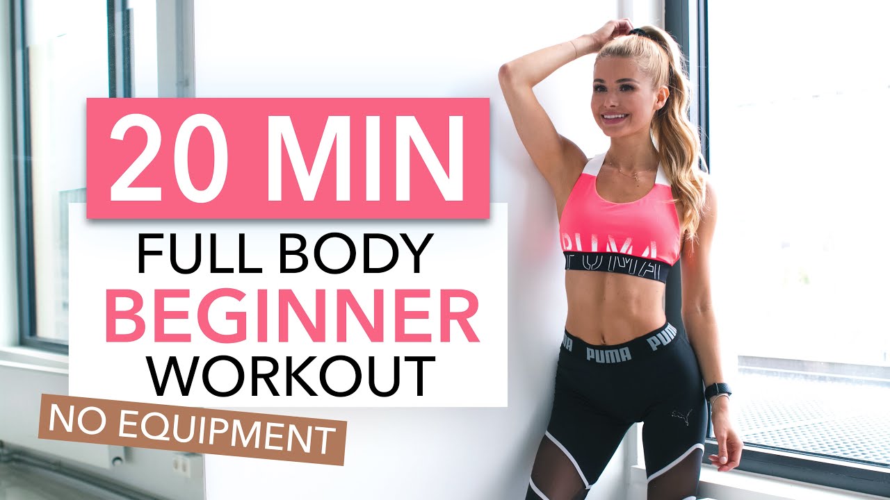 ⁣20 MIN FULL BODY WORKOUT - Beginner Version // No Equipment I Pamela Reif